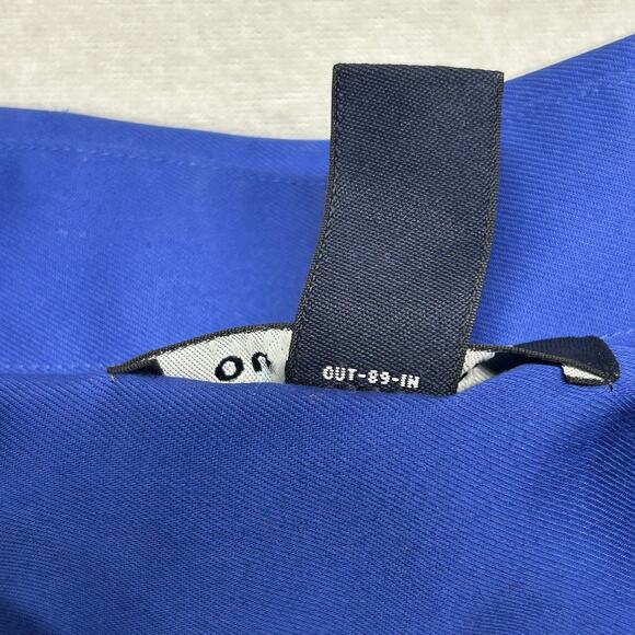 Lands End Outfitters Mens 2XL Button Down Shirt Royal Blue L/S 100% Cotton 2018 - Picture 9 of 12